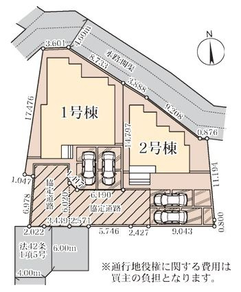 リーブルガーデン．S　熊谷末広第５　の区画図|現地区画図