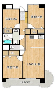 【間取り】 | ファミリートーク新北島