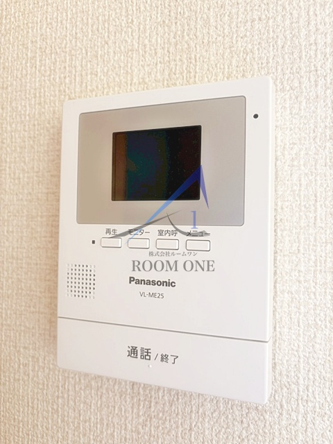セレ要町のセキュリティ|モニター付きインターホンです。