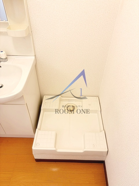 セレ要町の設備|洗濯機置き場です。