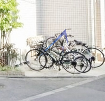 ヒバリハイムのその他共用部分|駐輪場です。