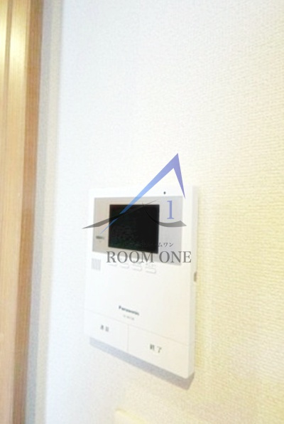 ヒバリハイムのセキュリティ|モニター付きインターホンです。