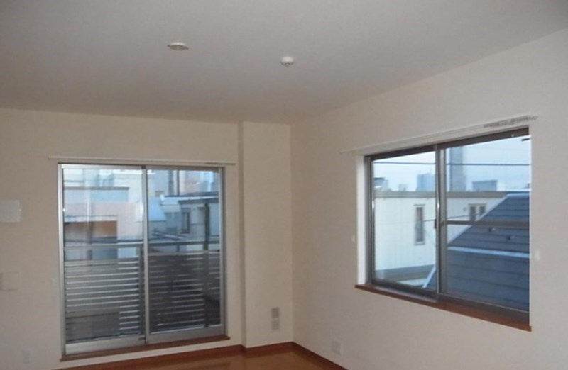 中野区本町４丁目の賃貸マンションのバルコニー