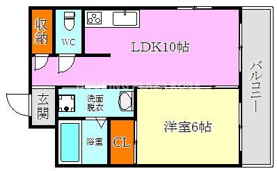 すまでらコーポ　須磨駅の賃貸情報の間取り