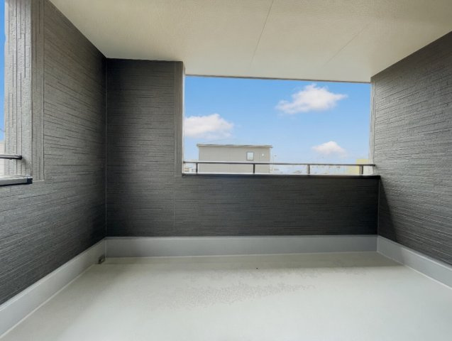 ●29(土)30(日)現地案内可能！　大和郡山市矢田町　ラスト1邸のバルコニー|日当たりのよいバルコニー！お部屋が開放的に！