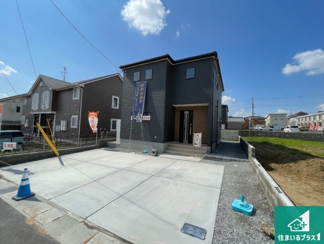 ●大和郡山市矢田町　新築一戸建ての外観|お客様に長く安心して住んでいだだける事にこだわった家づくり！住んでからのアフターサービスにもしっかりと取り組んでいます！
