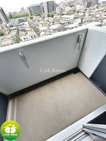 リエトコート西大島のバルコニー