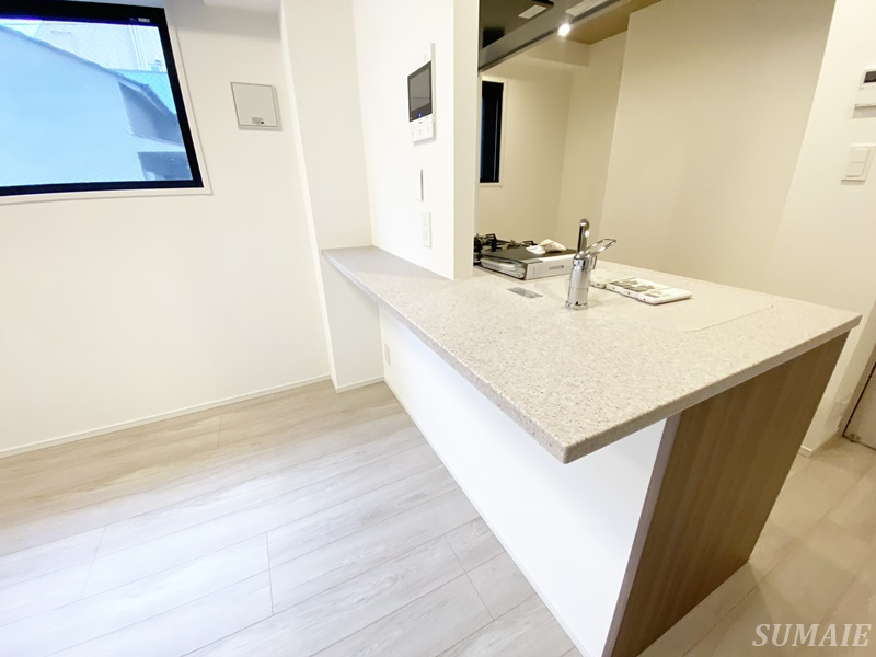 アジールコート王子のキッチン|カウンターキッチンです☆