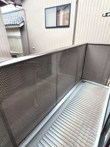 メゾン　ド　ボヌールのバルコニー