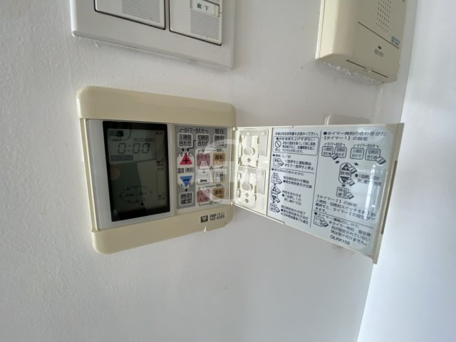 GLASHAUSの設備|グラスハウス　浴室換気乾燥暖房機付