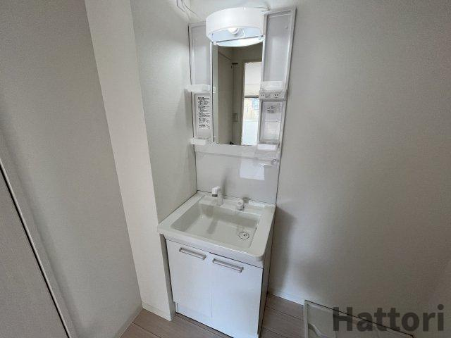 フィユフラッツ豊津リュクス　仲介手数料無料の洗面所