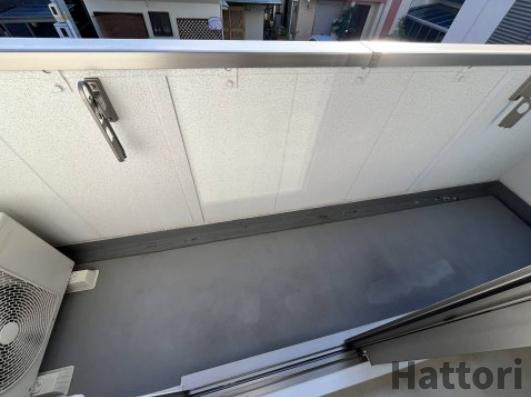 フィユフラッツ豊津リュクス　仲介手数料無料のバルコニー