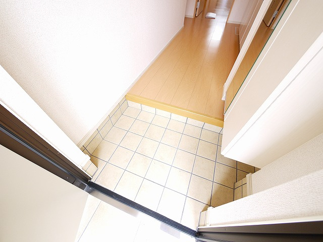 サンセレノ　ＷＡＢＩの玄関