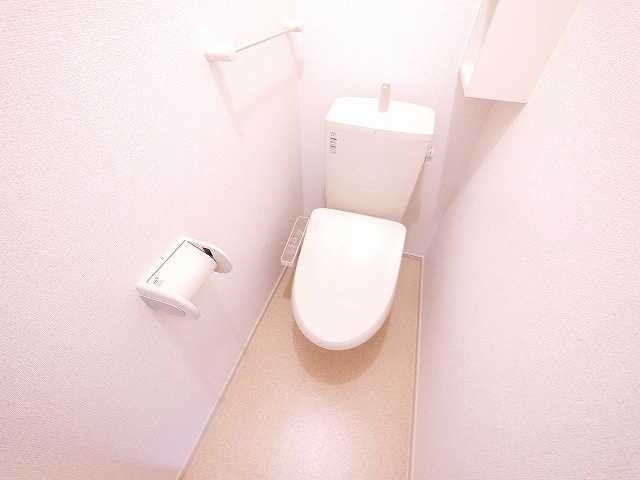 サンセレノ　ＷＡＢＩのトイレ|シンプルで使いやすいトイレです