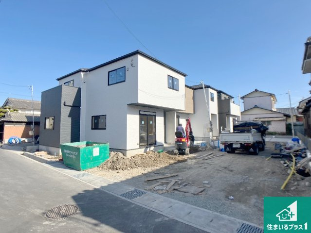 姫路市飾磨区構　第1期　新築一戸建てのトイレ|シンプルなトイレは落ち着く空間！お手入れも簡単です！