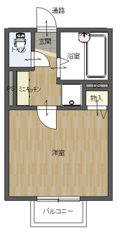 【間取り】 | ジュネスビバーチェ