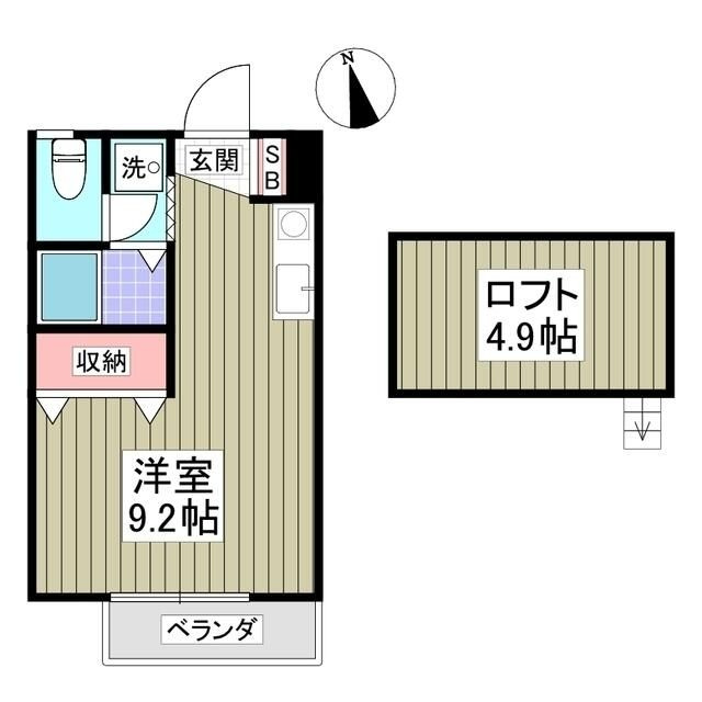フロンティアⅠＡ棟の間取り