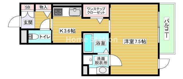【間取り】 | エストドミール野田