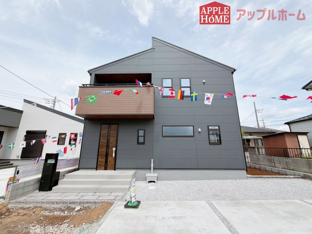 【新築住宅】熊谷市末広 第5 全2棟の外観|2/27 撮影