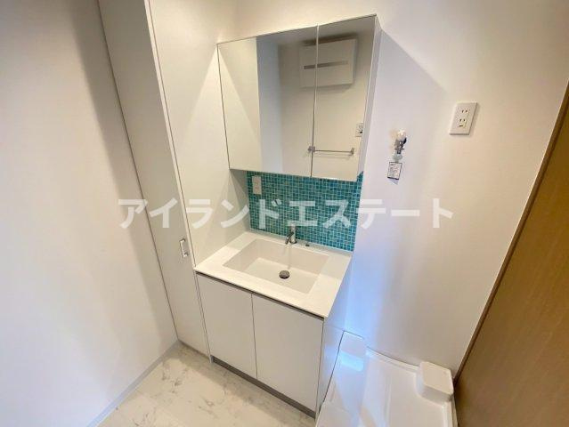 SOCIETY KAKINOKIZAKA ANNEX　敷地内駐車場有　オートロック　ファミリー向けの洗面所