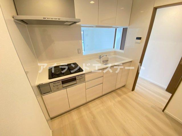 SOCIETY KAKINOKIZAKA ANNEX　敷地内駐車場有　オートロック　ファミリー向けのキッチン