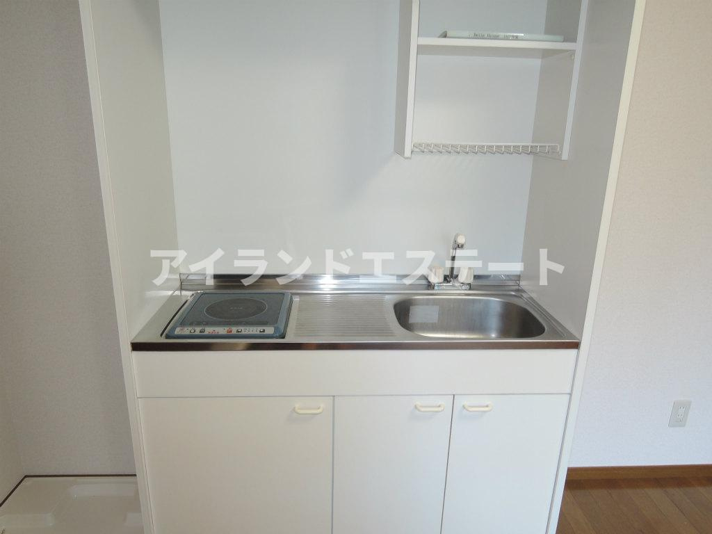 Belle House　室内洗濯機置場　バストイレ別　陽当たり良好のキッチン