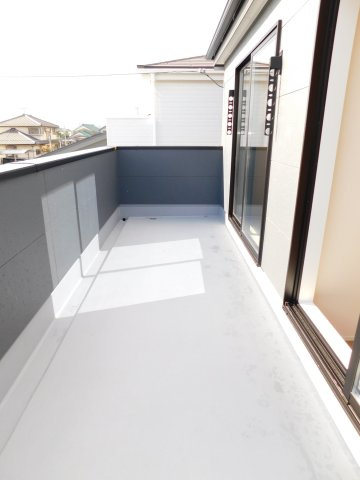 愛西市諸桑町郷城の新築一戸建のバルコニー|◇バルコニー◇　　南面で陽当り良好なワイドバルコニー♪