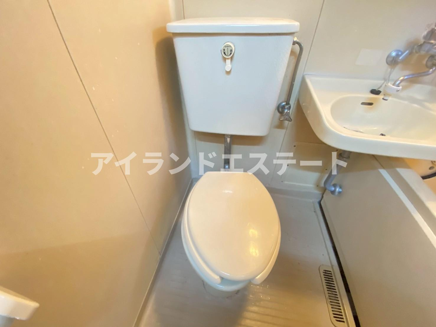 ハイツ野田若林　駅近　礼金0　室内洗濯機置場　のトイレ