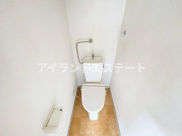 エビネハイツ　敷金0　礼金0　室内洗濯機置場　バストイレ別のトイレ