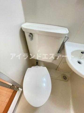 竹見コーポ　敷金0　礼金0　最上階　のトイレ