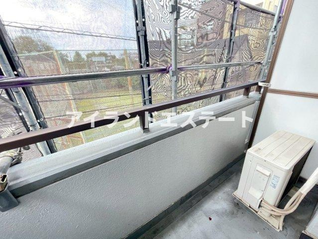 セビリア駒場　駅近　室内洗濯機置場　バストイレ別のバルコニー