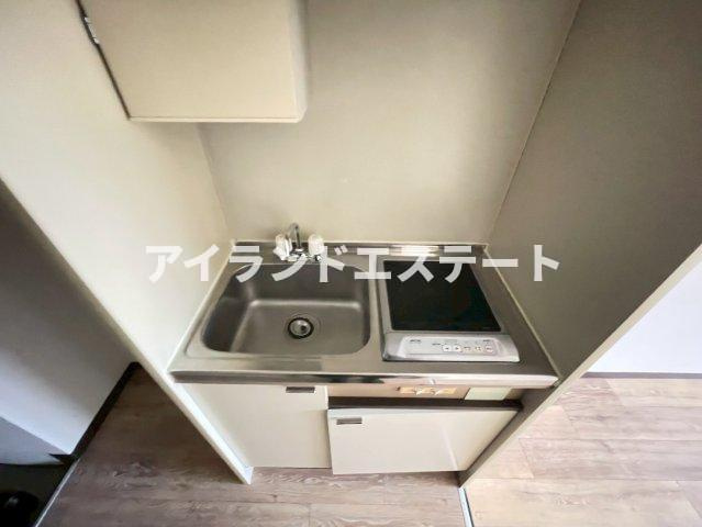 セビリア駒場　駅近　室内洗濯機置場　バストイレ別のキッチン