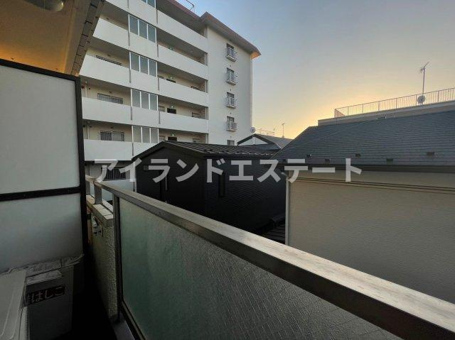 ミキハウス　礼金0　南西向き　オートロックのバルコニー