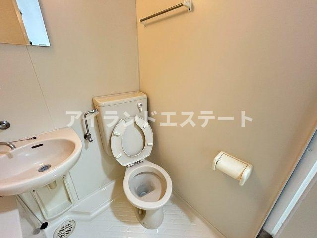 ヨネビル246　礼金0　角部屋　陽当たり良好　のトイレ