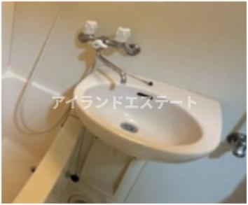 ヨネビル246　礼金0　角部屋　陽当たり良好　の洗面所