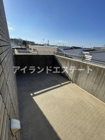 ジェイパーク駒沢大学ルミナヴェール　分譲　3方角部屋　ルーフバルコニーのバルコニー