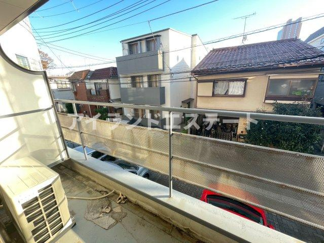 アークス太子堂　礼金0　陽当たり良好　のバルコニー