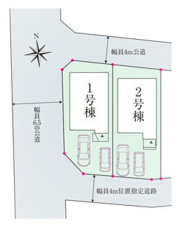 【区画図】 | 花小金井7期　全2棟　2号棟 | 花小金井7期　全2棟　2号棟
