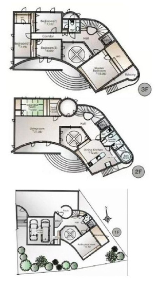 【間取り】 | 板橋区大谷口２丁目　中古戸建て | 充実の5LDKの間取り、圧巻のゆとりの邸宅！ガレージもあり
