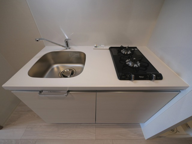 大阪市東成区東今里２丁目の賃貸マンションのキッチン