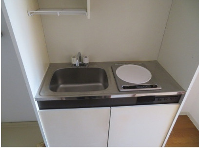 中野区弥生町２丁目の賃貸マンションのキッチン