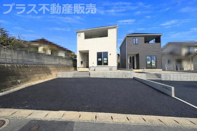 【外観】 | 福岡市西区野方5丁目第15　1号棟（全2棟）【仲介手数料無料・0円】 | 完成イメージの外観パースです。