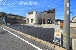 【外観】 | 現地写真。プラス不動産販売なら、現場の全ての棟をまとめてご見学頂けます。