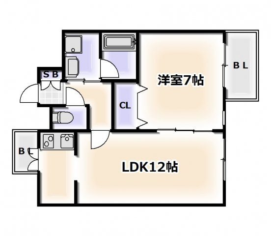 【間取り】 | サムティ難波グレイス