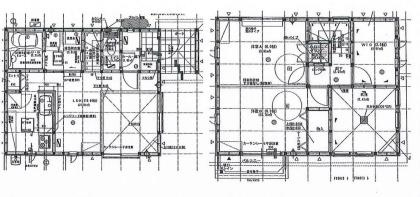 加須市水深　中古一戸建ての間取り|リビングイン階段で家族と顔を合わせる機会が増えます♪