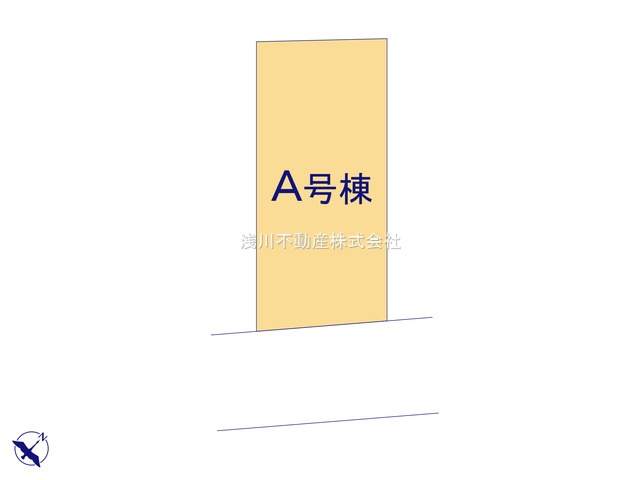 八王子市　下恩方町　新築一戸建て　４期の区画図|～南東6ｍ道路に面している整形地～