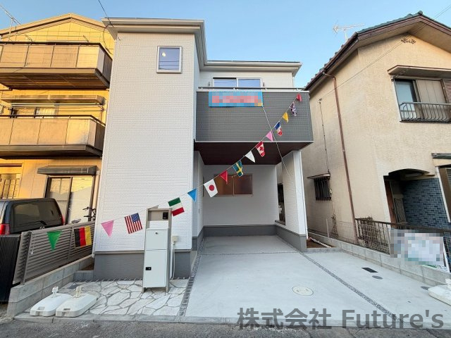 三郷市戸ケ崎1丁目　新築戸建　全1棟の外観|税優遇が受けられる長期優良認定住宅！買い物施設充実な戸ケ崎エリア
