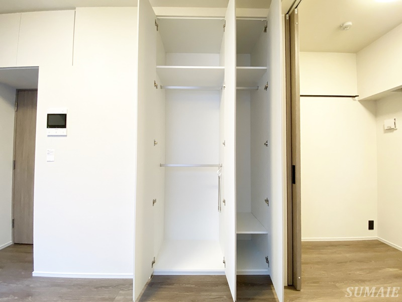 アジールコート王子の収納|クローゼットです☆