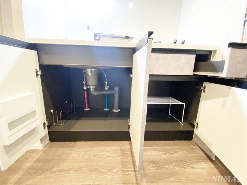 アジールコート王子の収納|キッチンの収納です☆