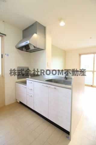 ローズコート夢　A棟のキッチン|キッチンでお料理をお楽しみください